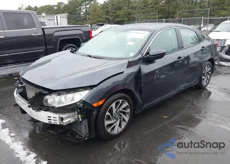 2017 Honda Civic Ex from USA, damaged, VIN 2HGFC2F78HH555451